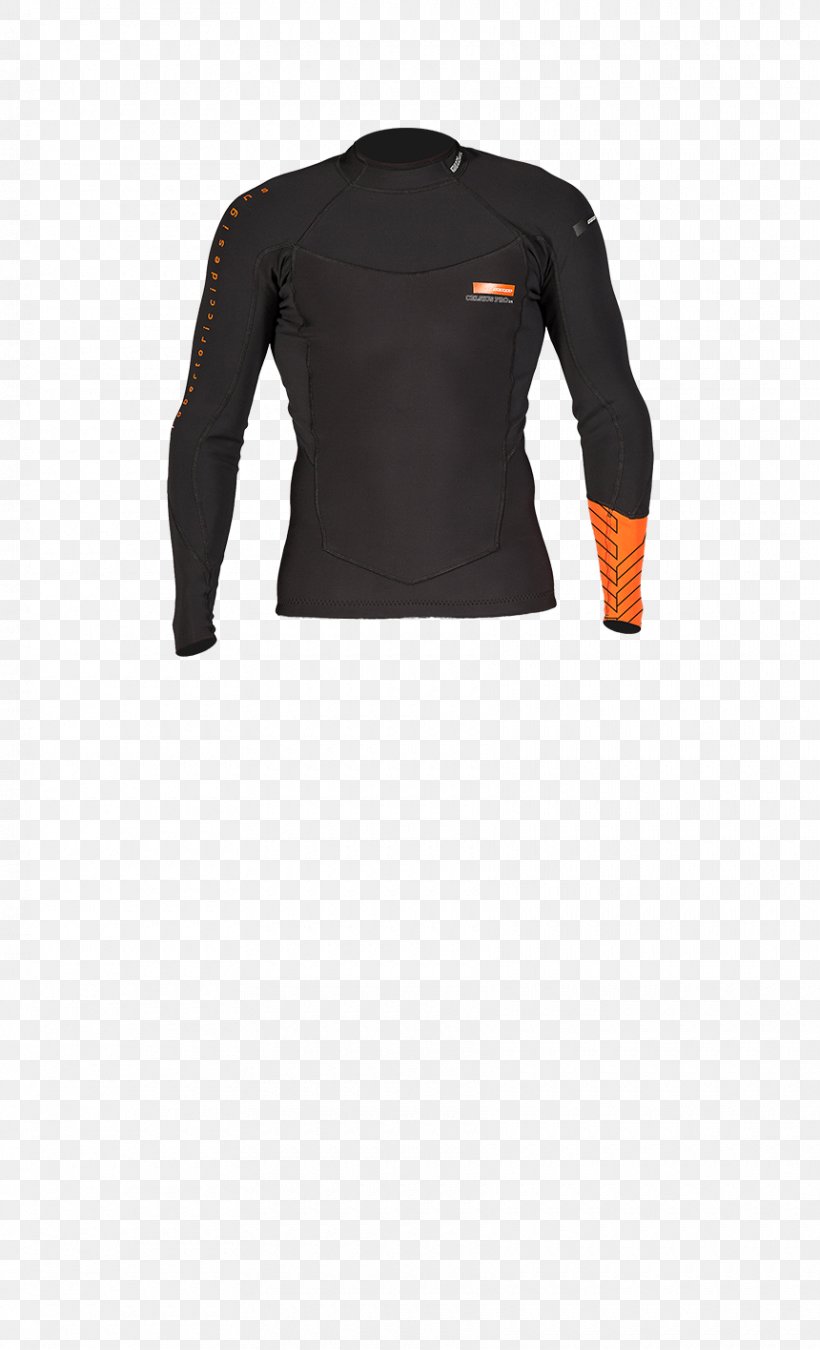 Long-sleeved T-shirt Long-sleeved T-shirt Wetsuit Windsurfing, PNG, 860x1416px, Sleeve, Air Jibe, Black, Catalog, Joint Download Free