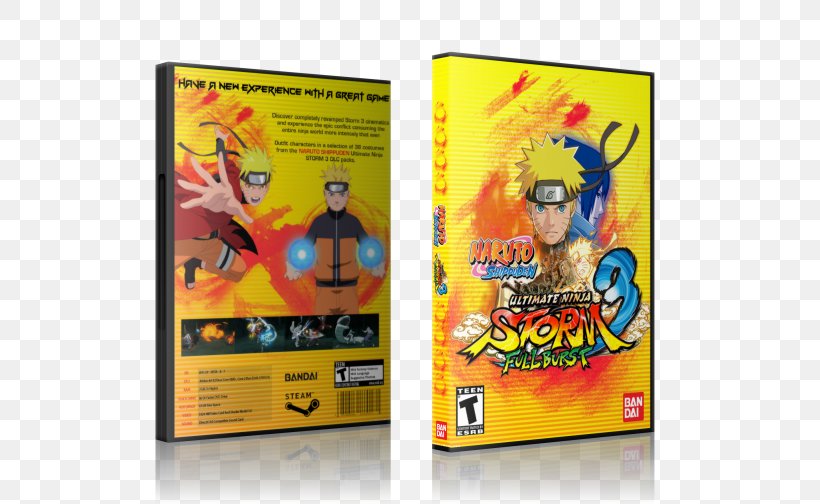 Naruto Shippuden: Ultimate Ninja Storm 3 Xbox 360 Cover Art, PNG, 700x504px, Xbox 360, Advertising, Art, Cover Art, Display Advertising Download Free