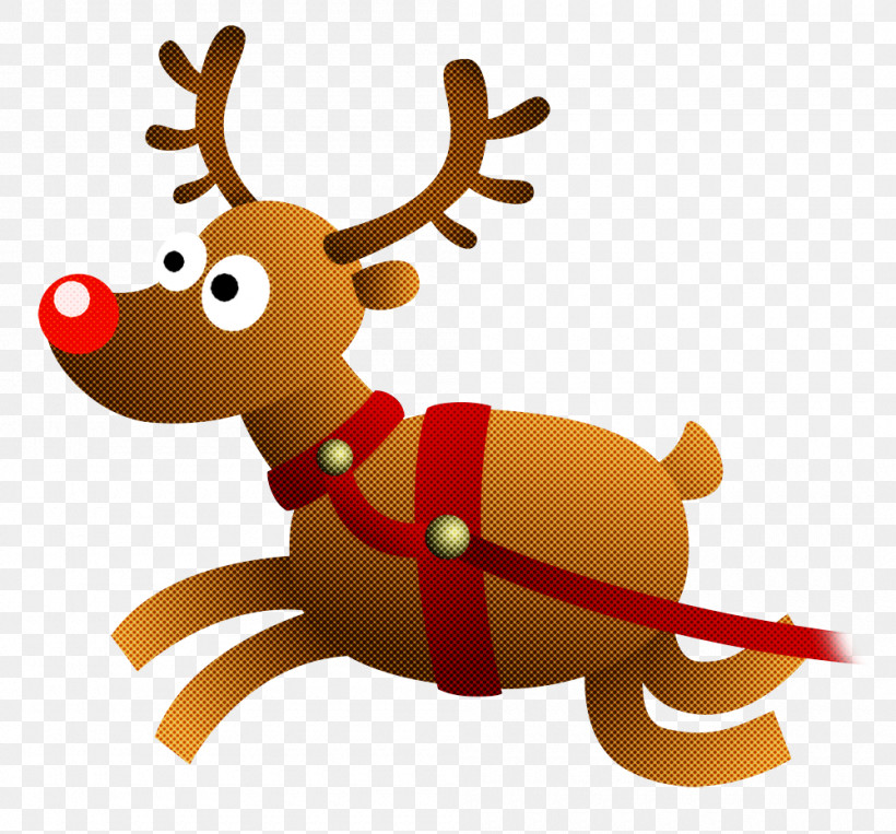 Reindeer, PNG, 1000x931px, Reindeer, Animal Figure, Cartoon, Deer, Fawn Download Free