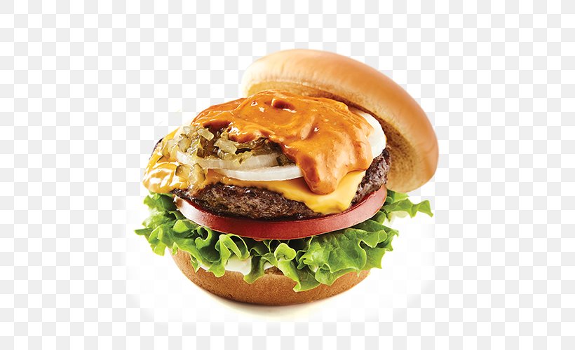 Cheeseburger Hamburger Buffalo Burger Patty Whopper, PNG, 500x500px, Cheeseburger, American Food, Breakfast Sandwich, Buffalo Burger, Bun Download Free