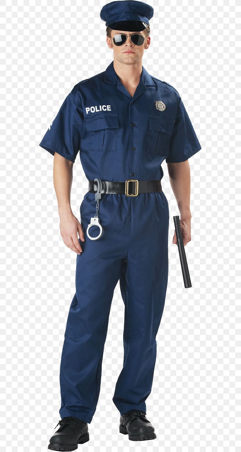 Costume T-shirt Police Officer Clothing Amazon.com, PNG, 555x1539px, Costume, Clothing, Costume Party, Dress, Halloween Costume Download Free