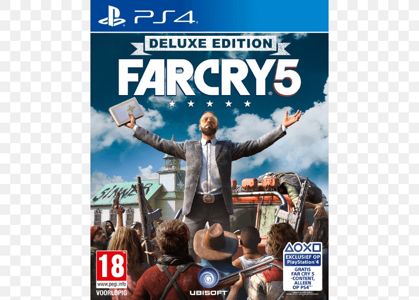 Far Cry 5 Far Cry Primal PlayStation 4 Video Game, PNG, 786x587px, Far Cry 5, Actionadventure Game, Advertising, Downloadable Content, Far Cry Download Free