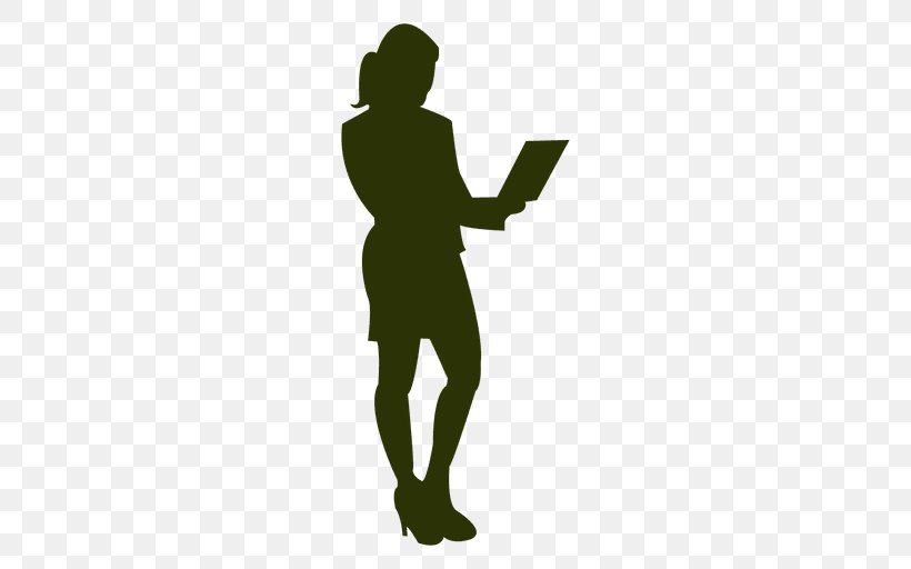 Silhouette Woman Businessperson Drawing, PNG, 512x512px, Silhouette, Arm, Businessperson, Cartoon, Drawing Download Free