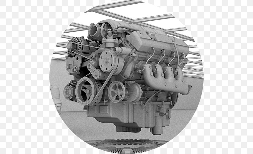 Engine Motor Vehicle Machine White, PNG, 500x500px, Engine, Auto Part, Automotive Engine Part, Black And White, Machine Download Free