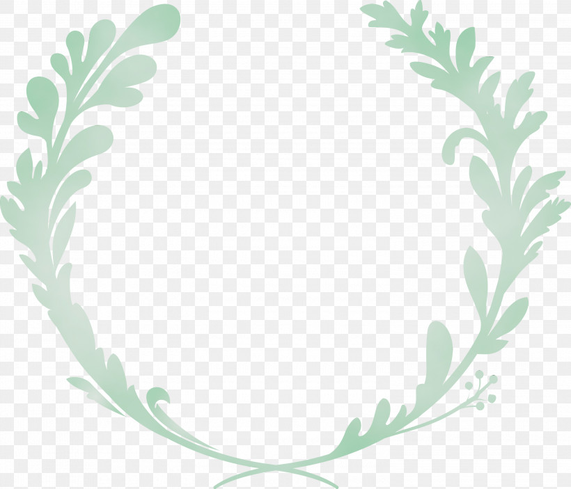 Leaf Plant Flower, PNG, 3000x2575px, Spring Frame, Decoration Frame, Flower, Leaf, Paint Download Free