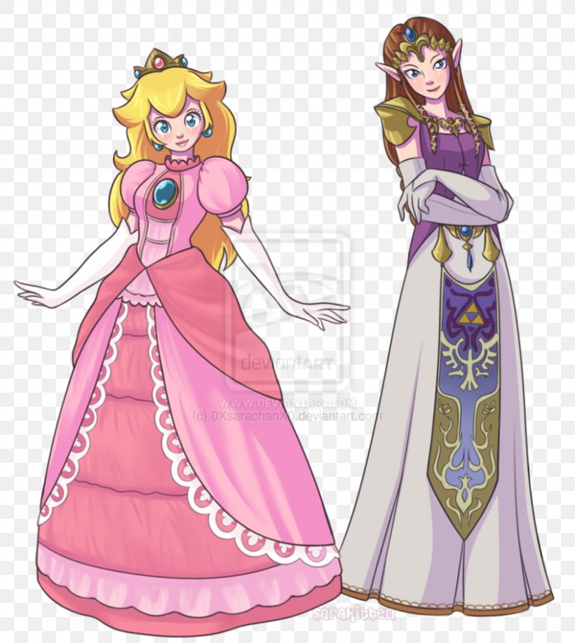 Princess Peach Princess Zelda Princess Daisy Super Smash Flash 2 Super Smash Bros. Brawl, PNG, 845x945px, Watercolor, Cartoon, Flower, Frame, Heart Download Free