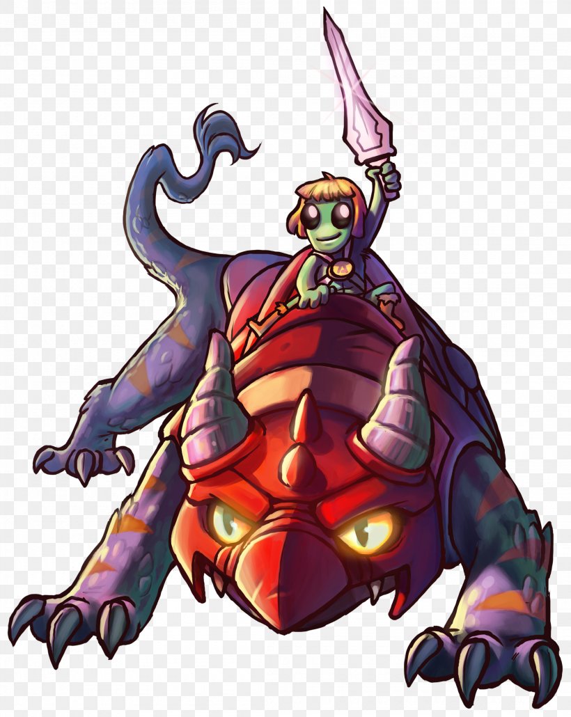 Awesomenauts Ronimo Games PlayStation 3 Dragon Quest, PNG, 2200x2764px, Awesomenauts, Art, Demon, Dragon, Dragon Quest Download Free