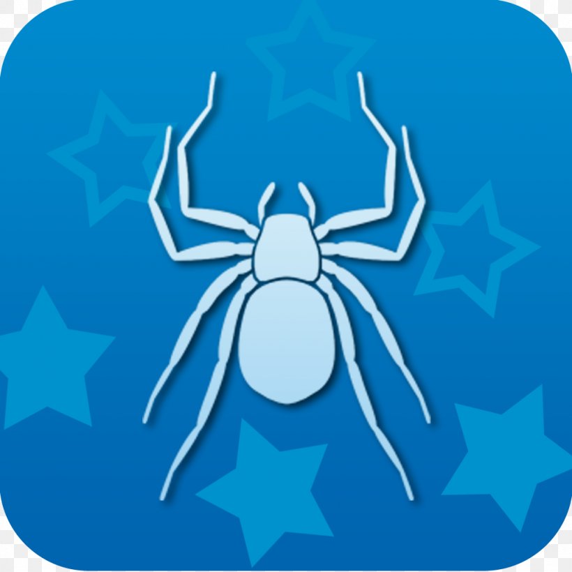 Brown Recluse Spider T-shirt Spider Bite Spider Web, PNG, 1024x1024px, Spider, Blue, Brown Recluse Spider, Cockroach, Electric Blue Download Free