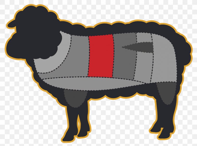 Cattle Sheep Ribs Lamb And Mutton Primal Cut, PNG, 975x725px, Watercolor, Cartoon, Flower, Frame, Heart Download Free
