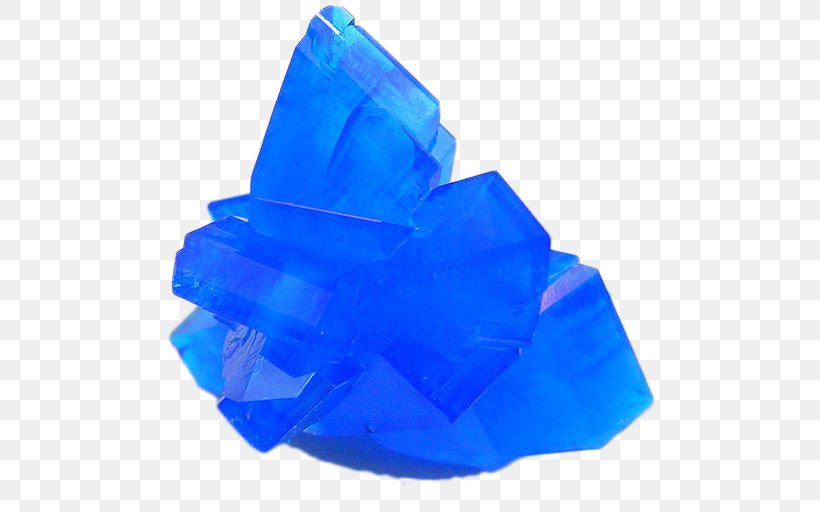 Copper(II) Sulfate Crystal Iron(II) Sulfate Chalcanthite, PNG, 500x512px, Copperii Sulfate, Ammonium Sulfate, Blue, Chalcanthite, Chemical Compound Download Free