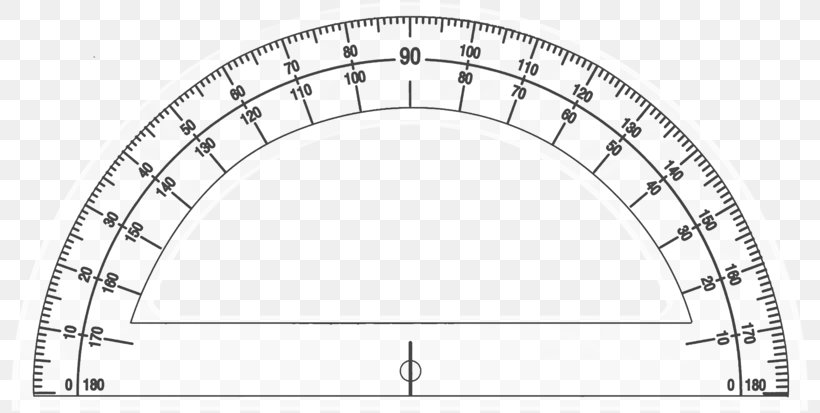 Equilateral Triangle Drawing Protractor, PNG, 800x413px, Protractor, Arch, Architecture, Area, Black And White Download Free