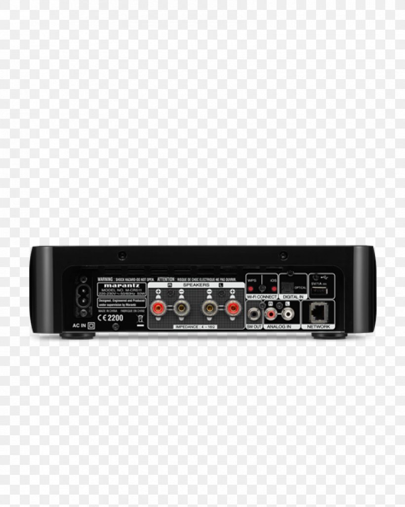 Marantz Melody Stream M-CR510 / M-CR511 AV Receiver Marantz M-CR611 Digital Media, PNG, 1710x2139px, Av Receiver, Amplificador, Amplifier, Audio, Audio Equipment Download Free