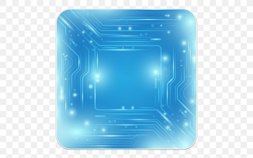 Blue High Tech Clip Art, PNG, 512x512px, Blue, Aqua, Azure, Computer, Computer Network Download Free