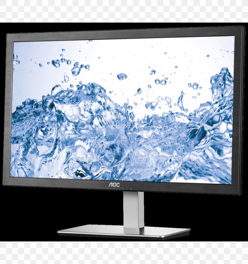 Computer Monitors AOC 67 Series I2267FW, PNG, 900x959px, Computer Monitors, Aoc International, Aoc Quad Hd Black Vinyl, Computer Monitor, Computer Monitor Accessory Download Free