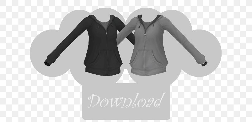 Hoodie MikuMikuDance Sweater Shirt Clothing, PNG, 648x397px, Hoodie, Arm, Black, Bluza, Brand Download Free