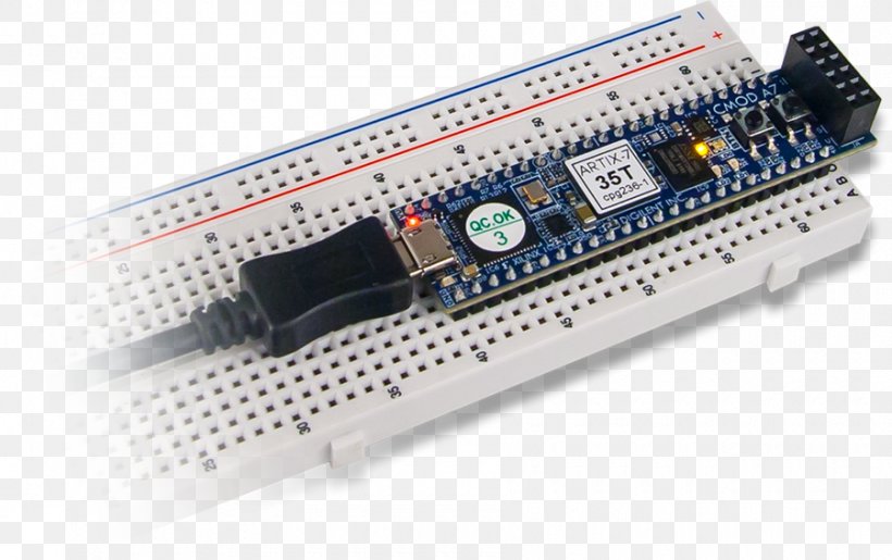 Microcontroller Breadboard Field-programmable Gate Array Hardware Programmer Xilinx, PNG, 900x566px, Microcontroller, Breadboard, Circuit Component, Circuit Prototyping, Computer Hardware Download Free