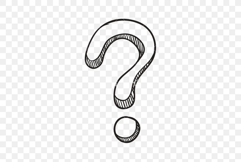 Question Mark, PNG, 550x550px, Question Mark, Auto Part, Black And White, Body Jewelry, Doodle Download Free