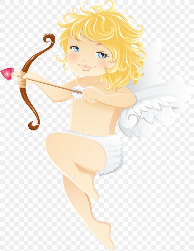 Cupid Angel Love Clip Art, PNG, 4624x6000px, Watercolor, Cartoon, Flower, Frame, Heart Download Free