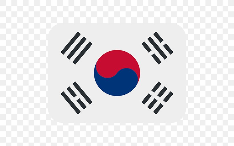 Flag Of South Korea Flag Of North Korea Emoji, PNG, 512x512px, South Korea, Area, Brand, Emoji, Emojipedia Download Free