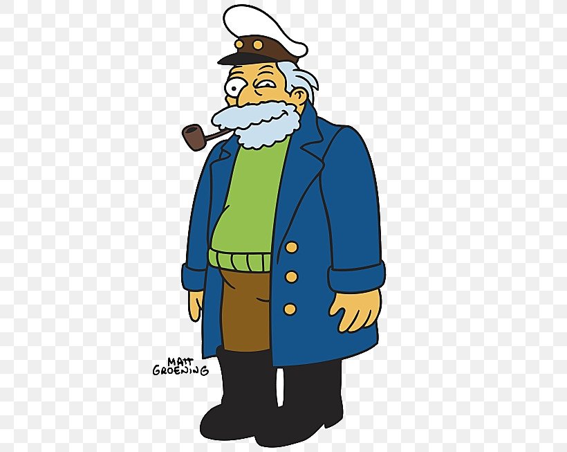 Horatio McCallister Homer Simpson Sea Captain Maersk Alabama Hijacking Selma Bouvier, PNG, 452x653px, Horatio Mccallister, Cartoon, Character, Facial Hair, Fictional Character Download Free
