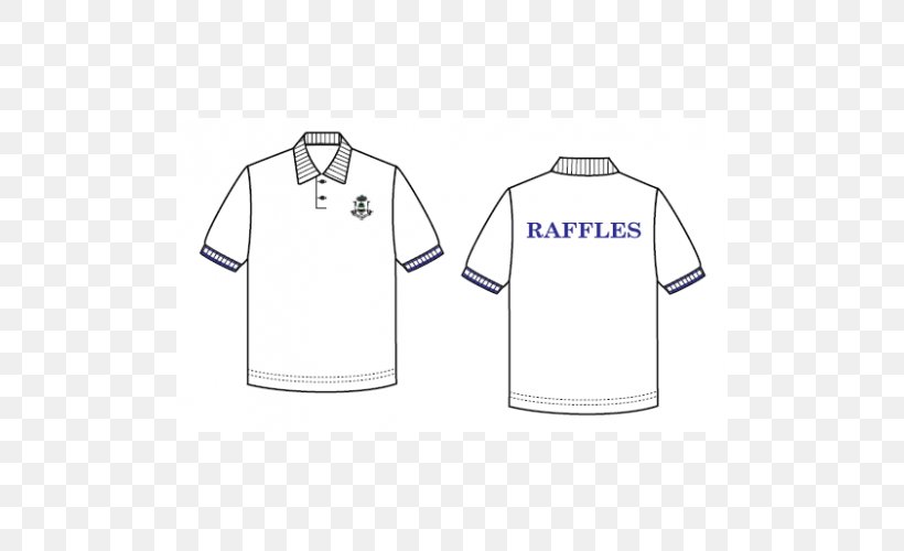 T-shirt Sports Fan Jersey Raffles Girls' School Polo Shirt Collar, PNG, 500x500px, Tshirt, Active Shirt, Area, Blouse, Brand Download Free