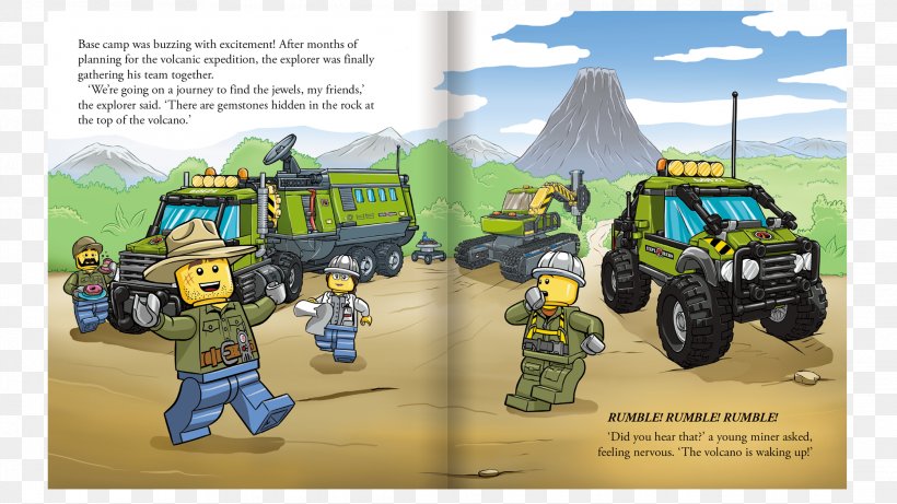 Volcano Adventure Lego City LEGO 60124 City Volcano Exploration Base, PNG, 2232x1257px, Lego City, Adventure, Adventure Game, Book, Brand Download Free