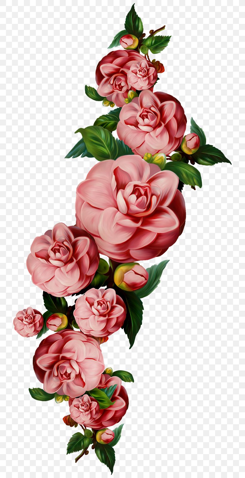 Flower Clip Art, PNG, 753x1600px, Flower, Artificial Flower, Computer Graphics, Cut Flowers, Floral Design Download Free