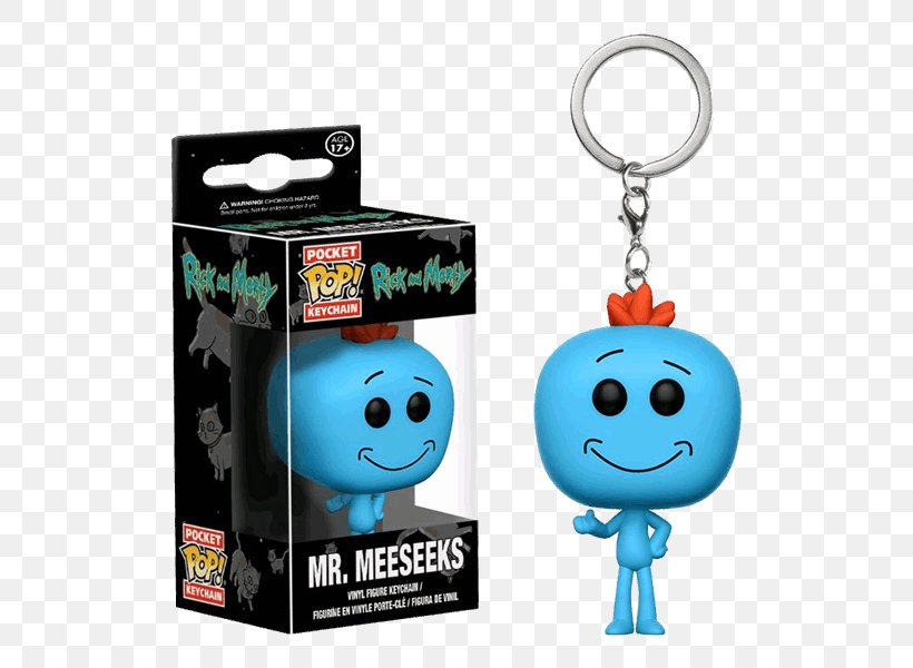 Meeseeks And Destroy Funko Key Chains Action & Toy Figures Morty Smith, PNG, 600x600px, Meeseeks And Destroy, Action Toy Figures, Collectable, Community, Dan Harmon Download Free