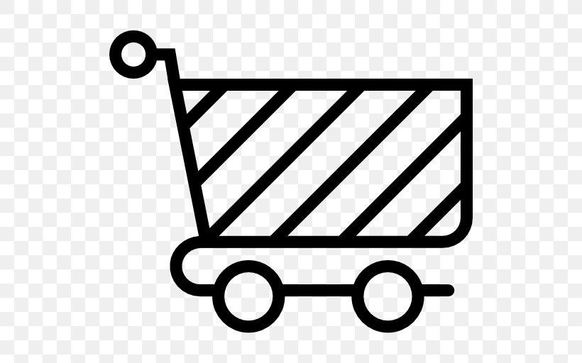 Shopping Cart Online Shopping, PNG, 512x512px, Shopping Cart, Area, Black And White, Customer, Font Awesome Download Free