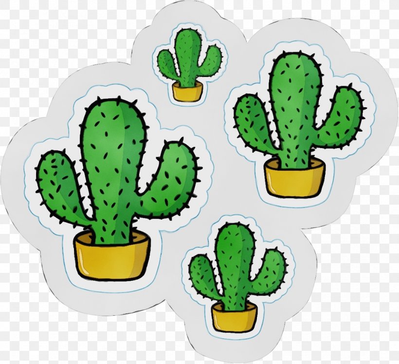 Cactus, PNG, 1084x988px, Watercolor, Cactus, Caryophyllales, Flower, Flowerpot Download Free