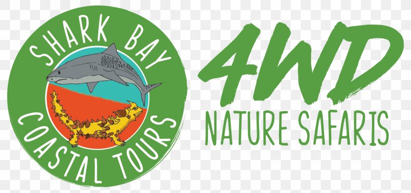 Logo Shark Bay Coastal Tours Brand Font Nature, PNG, 1200x566px, Logo, Brand, Fourwheel Drive, Grass, Green Download Free