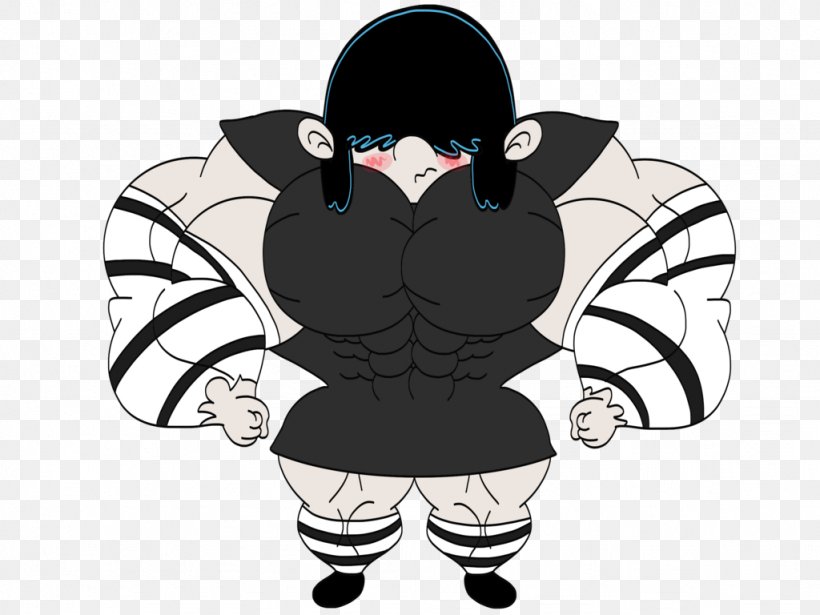 Lucy Loud YouTube Muscle Video DeviantArt, PNG, 1024x768px, Lucy Loud, Animation, Black, Danny Phantom, Deviantart Download Free