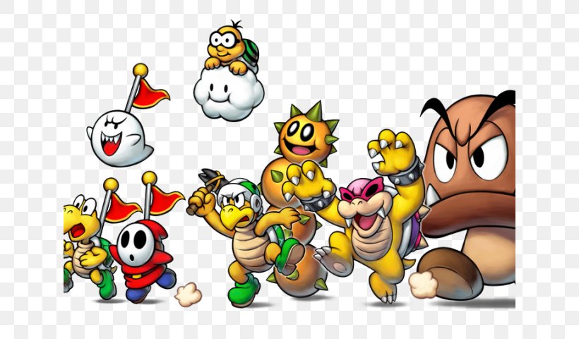 Mario & Luigi: Superstar Saga Mario & Luigi: Bowser's Inside Story Video Games, PNG, 640x480px, Watercolor, Cartoon, Flower, Frame, Heart Download Free