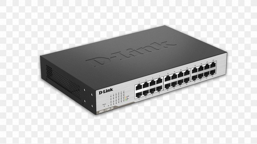 10 Gigabit Ethernet Network Switch Power Over Ethernet D-Link DGS-1100-16, PNG, 1664x936px, 10 Gigabit Ethernet, Gigabit Ethernet, Business, Computer Network, Dlink Download Free