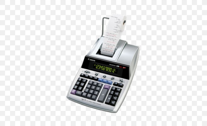 Canon Office Supplies Paper Calculator Printing, PNG, 500x500px, Canon, Business, Calculator, Canon Singapore Ptd Ltd, Color Download Free