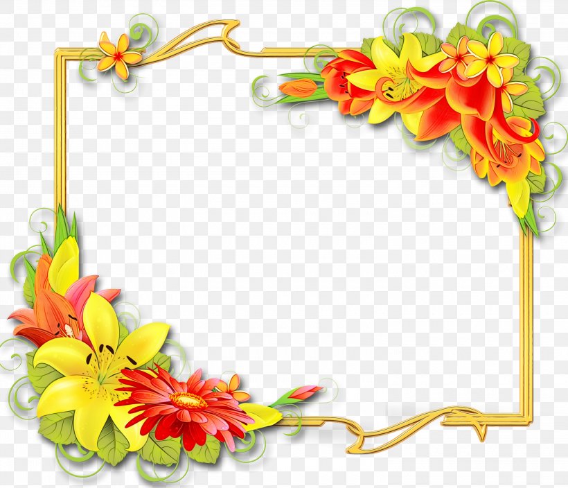 Floral Background Frame, PNG, 3000x2578px, Flower, Borders And Frames, Decorative Borders, Floral Design, Flower Frame Download Free