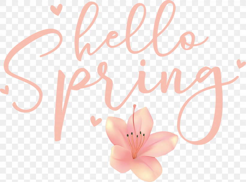 Floral Design, PNG, 3000x2225px, Hello Spring, Floral Design, Greeting, Greeting Card, Meter Download Free