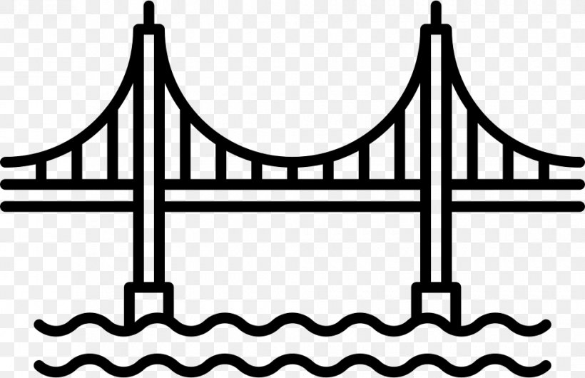Golden Gate Bridge San Francisco–Oakland Bay Bridge Business New York City, PNG, 980x634px, Golden Gate Bridge, Area, Black And White, Bridge, Business Download Free