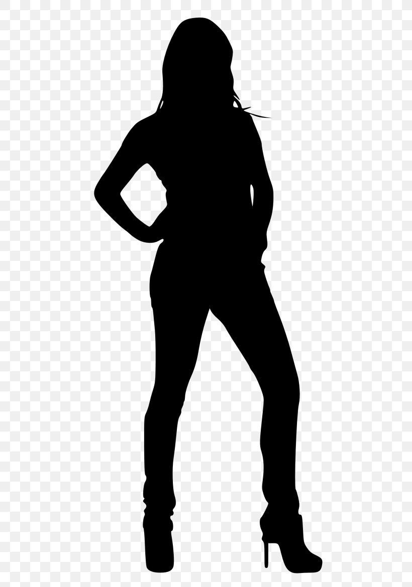 Silhouette Woman Clip Art, PNG, 480x1170px, Silhouette, Arm, Art, Black, Black And White Download Free