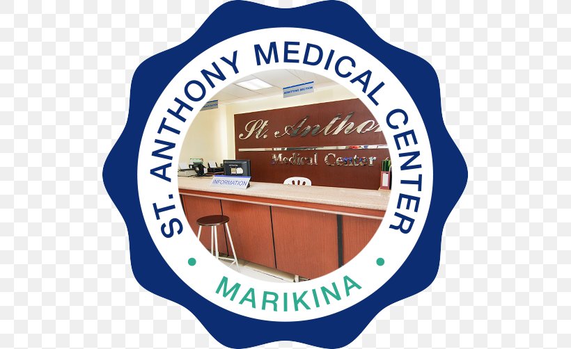 St. Anthony Medical Center Brand Logo Hospital, PNG, 526x502px, Brand, Hospital, Label, Logo, Marikina Download Free