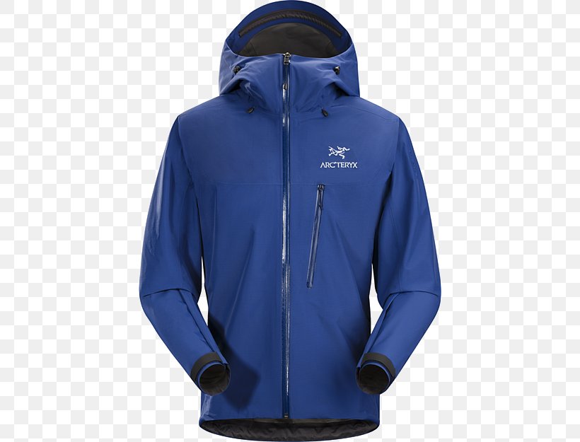 Arc'teryx Gore-Tex Jacket Pants Clothing, PNG, 450x625px, Goretex, Active Shirt, Blue, Clothing, Cobalt Blue Download Free