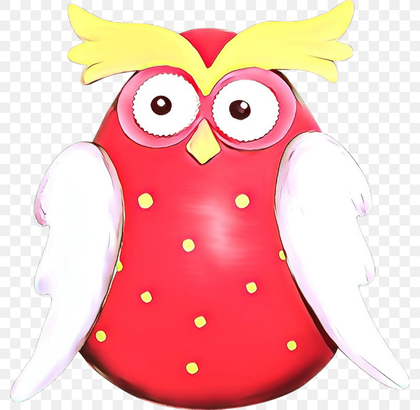Owl Pink Bird Cartoon Bird Of Prey, PNG, 779x800px, Owl, Bird, Bird Of Prey, Cartoon, Magenta Download Free