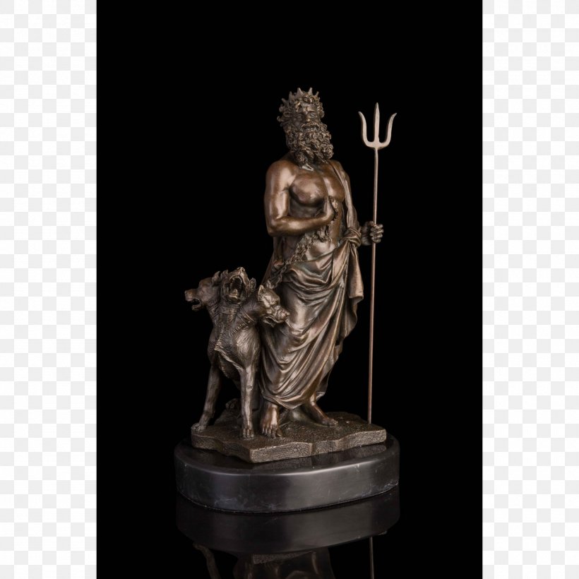 Hades Statue Cerberus Underworld Pluto, PNG, 1500x1500px, Hades, Bronze, Bronze Sculpture, Cerberus, Classical Sculpture Download Free