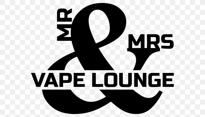MR & MRS Vape Lounge Electronic Cigarette Aerosol And Liquid Mrs. Mr., PNG, 600x470px, 1996, Mr Mrs Vape Lounge, Area, Black And White, Brand Download Free