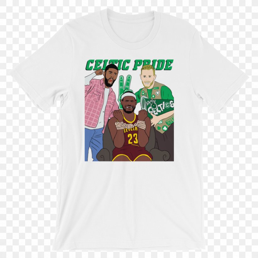 T-shirt Boston Celtics Cleveland Cavaliers NBA Basketball, PNG, 1000x1000px, Tshirt, Basketball, Boston Celtics, Brand, Cleveland Cavaliers Download Free