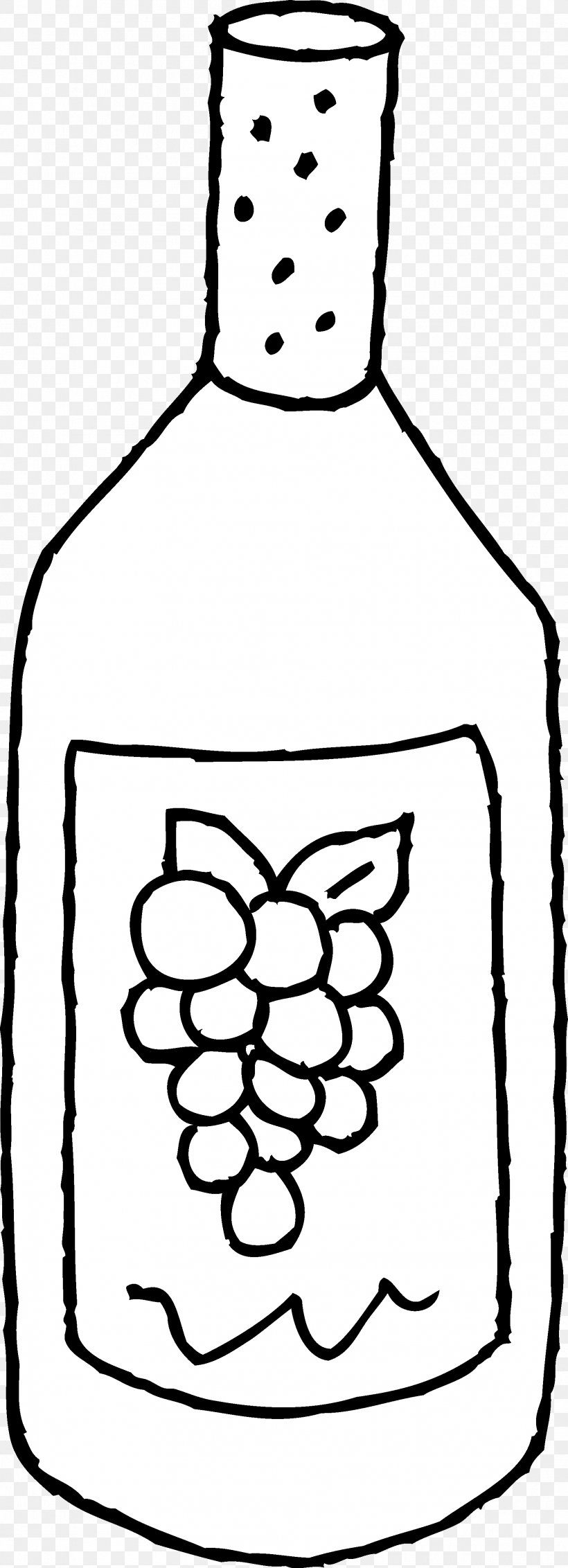 Wine Fizzy Drinks Coloring Book Bottle Clip Art, PNG, 1887x5210px, Wine, Black And White, Bottle, Child, Colored Pencil Download Free