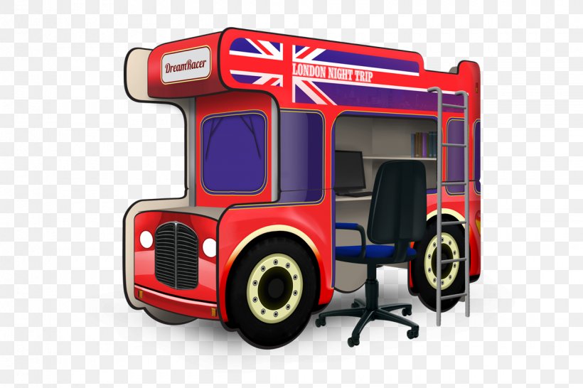 Autobus De Londres Nursery Bunk Bed, PNG, 1240x827px, Bus, Autobus De Londres, Bed, Bunk Bed, Car Download Free