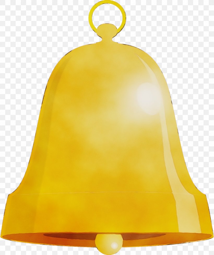 Bell Yellow Ghanta Handbell, PNG, 860x1024px, Watercolor, Bell, Ghanta, Handbell, Paint Download Free