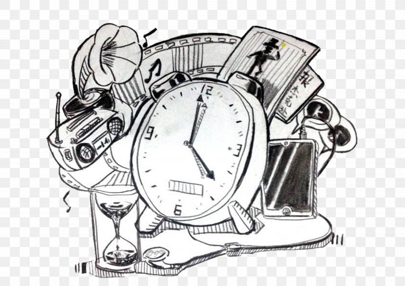 Croquis Drawing, PNG, 3508x2480px, Croquis, Art, Black And White, Brand, Clock Download Free