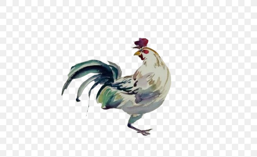 Rooster Chicken Painting, PNG, 502x502px, Rooster, Beak, Bird, Chicken, Color Download Free